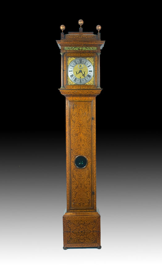 Christopher Gould, London, c1700, Marquetry Longcase.