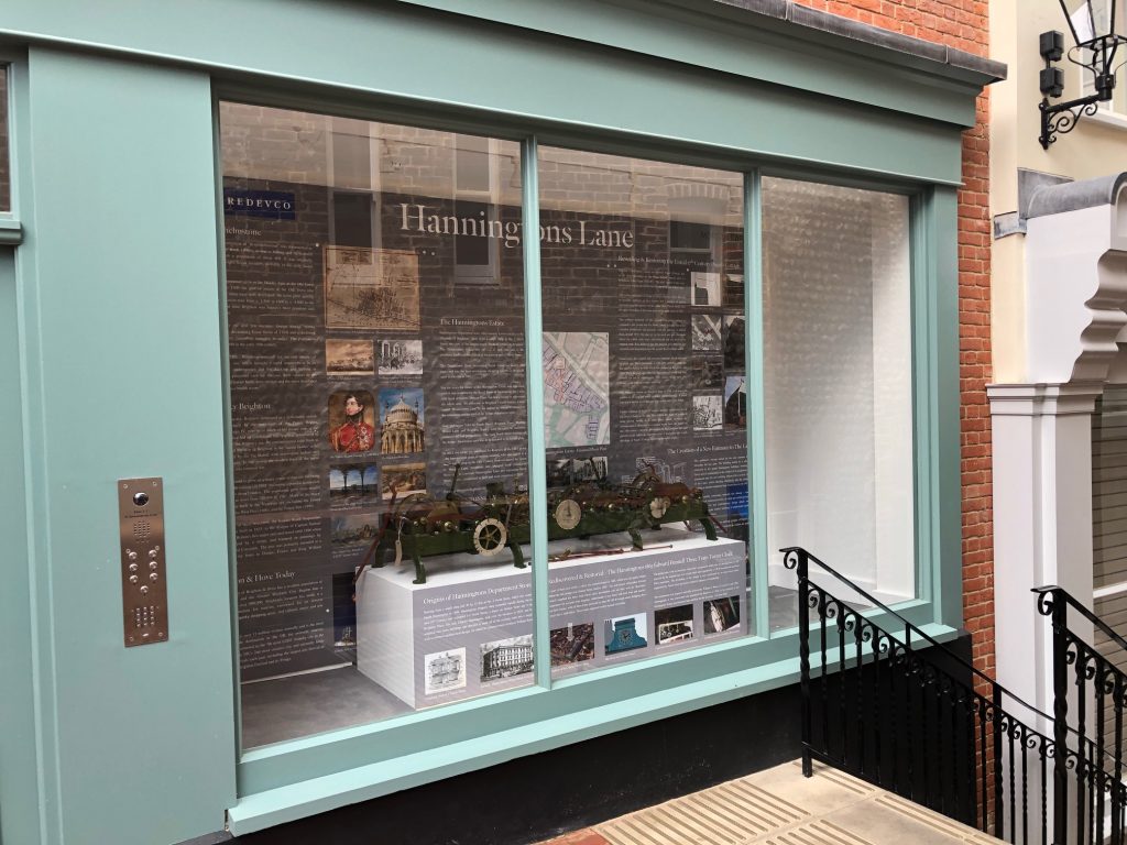  Antique clock is restored to Hanningtons W.F.Bruce Antique Clocks and Watches Lewes